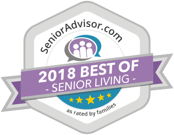 2018 Best of Senior Living badge 